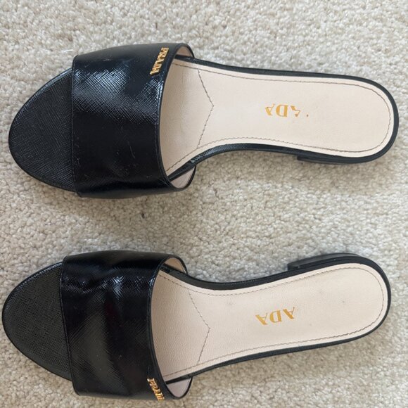 Prada logo slide sandal - Picture 2 of 4